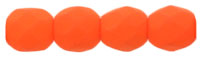 (image for) Czech Fire Polish 4mm-Neon Orange